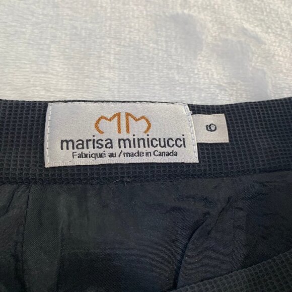 Marisa Minicucci black stretch mini skirt - Picture 7 of 10
